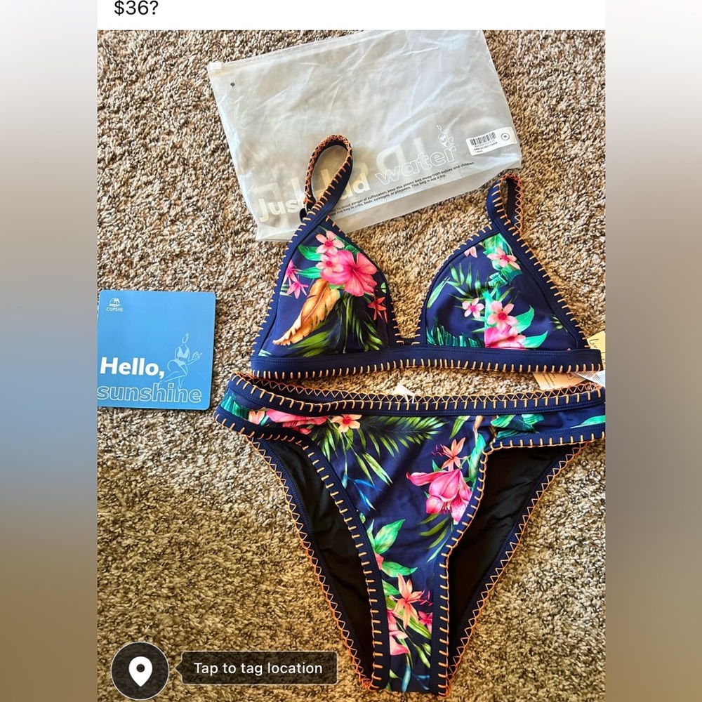 CUPSHE women’s bathing suit 👙 brand new with tags. 🏷️